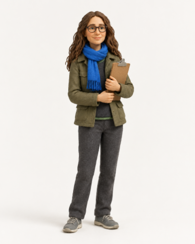 Soraiya, claymation portrait